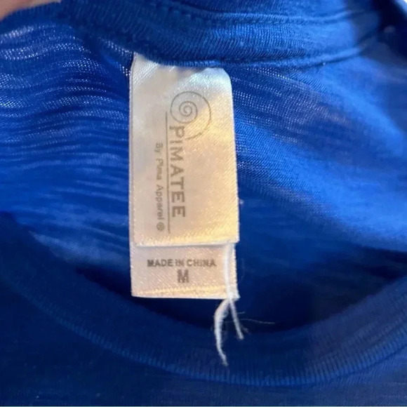 Vintage Lucas Oil Raceway Indianapolis Women's Blue Tee Shirt Size Medium In EUC - Picture 6 of 10